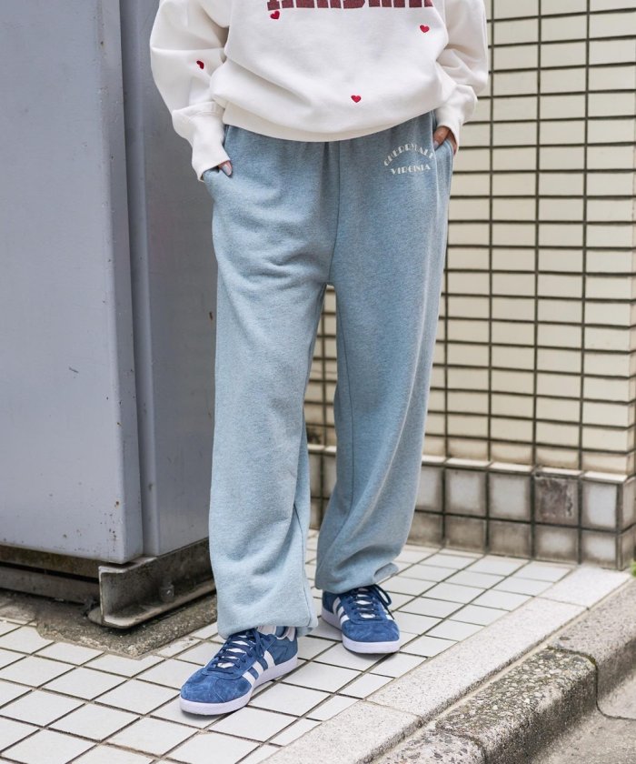 顏色混紡運動褲/休閒褲
