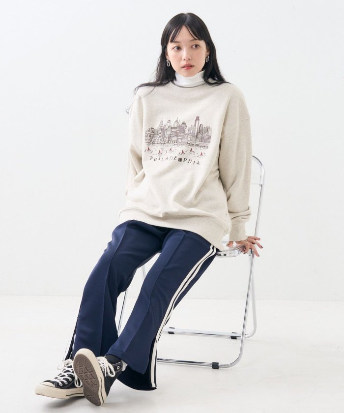 City View 刺繡Logo 套頭衛衣