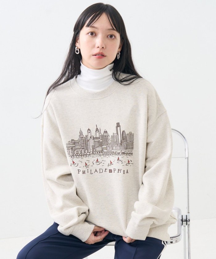 City View 刺繡Logo 套頭衛衣
