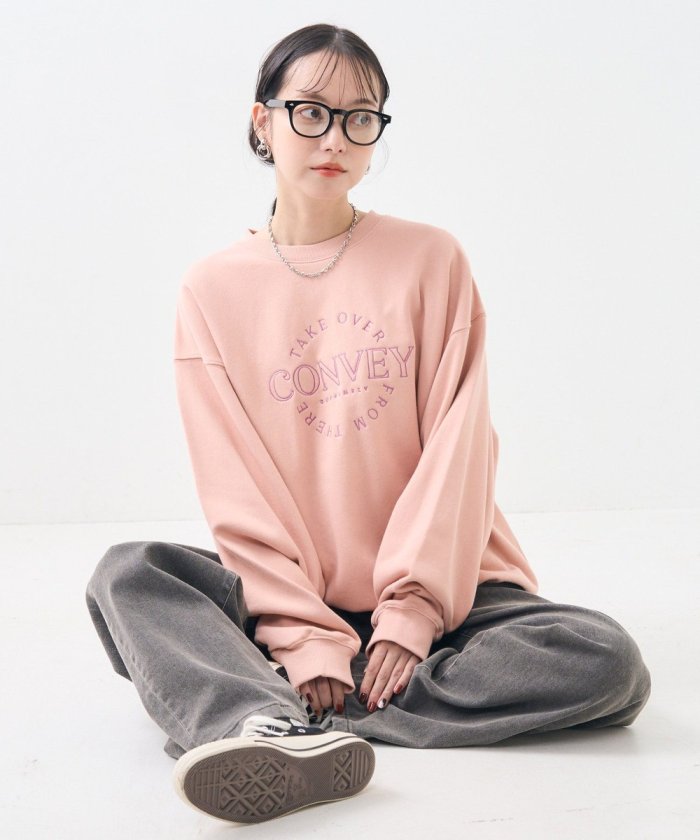 圓圈 Logo 刺繡 套頭衫