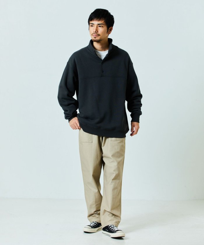 15盎司重量 半拉鍊運動衫 美國棉料