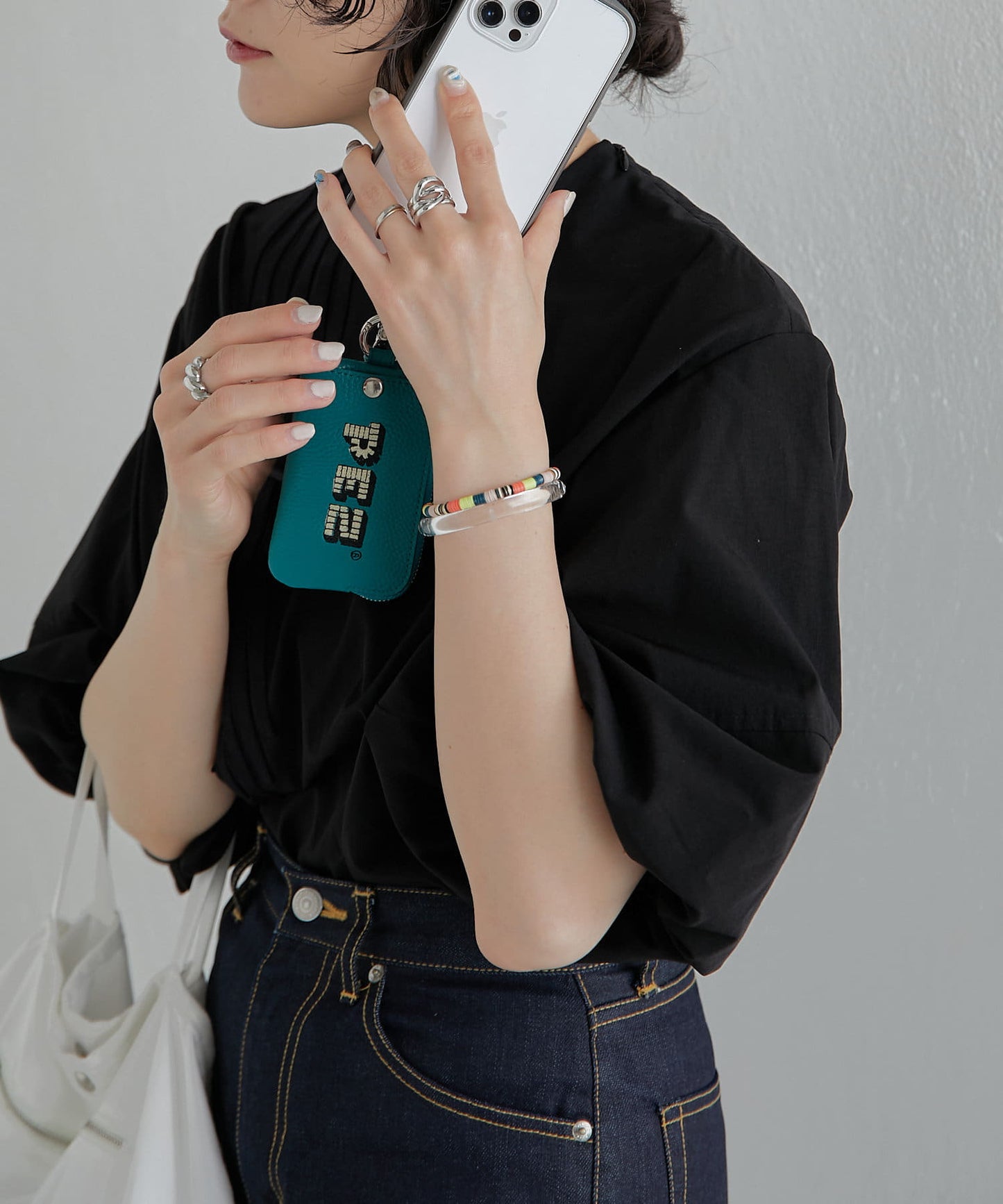 【PEZ(佩茲) ×ear】有・牛皮手機掛繩肩帶