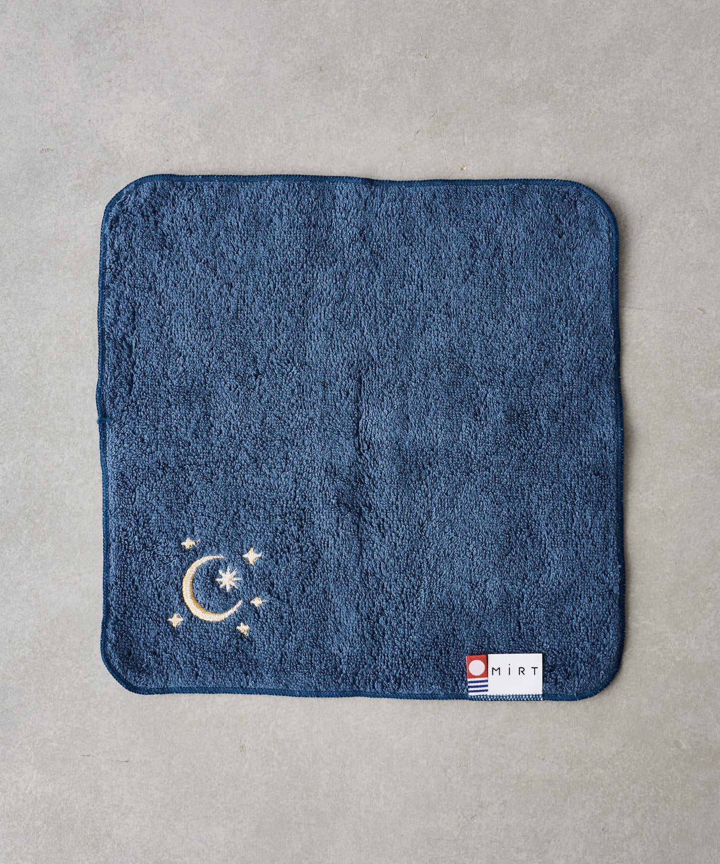 太陽和月亮 刺繡毛巾手帕