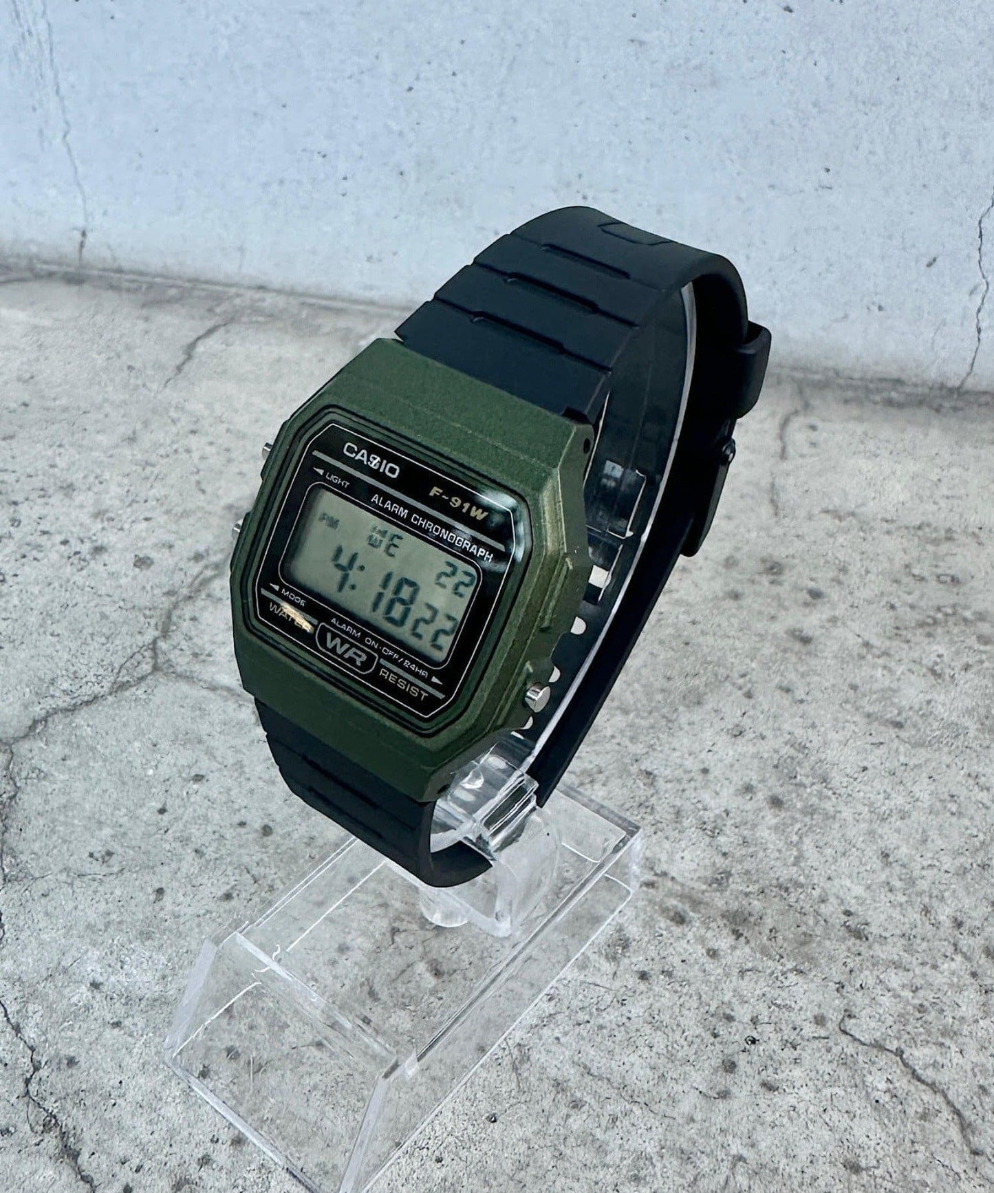 【CASIO】F-91W-1JH