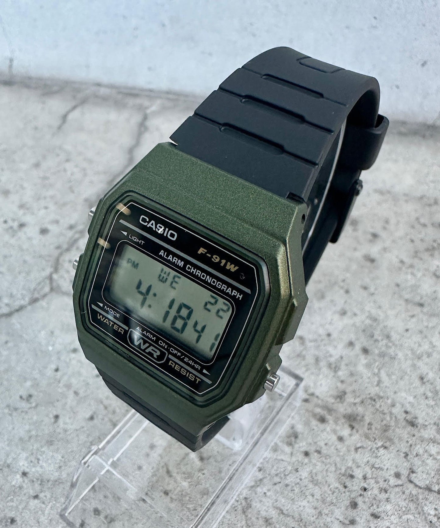 【CASIO】F-91W-1JH