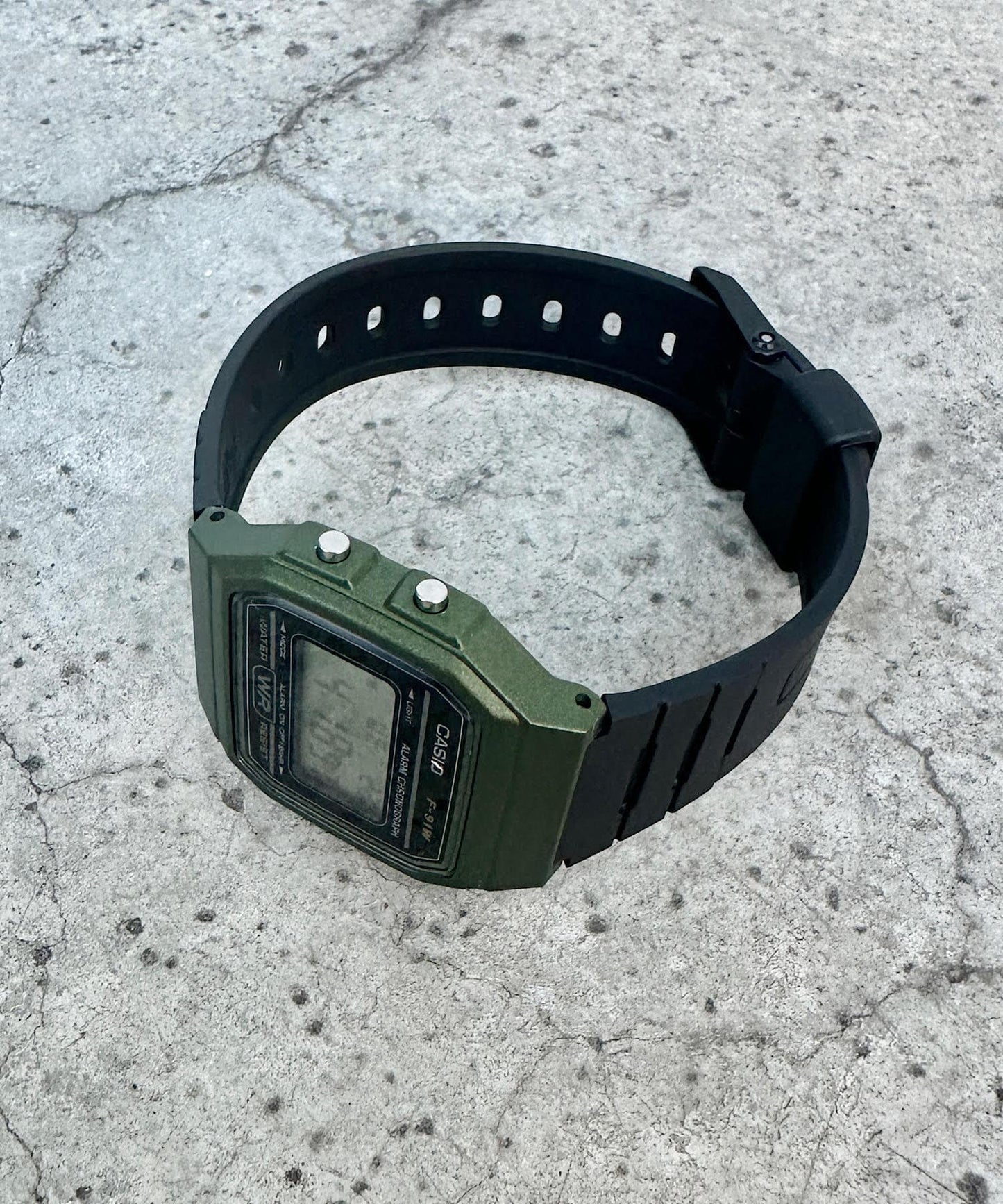 【CASIO】F-91W-1JH