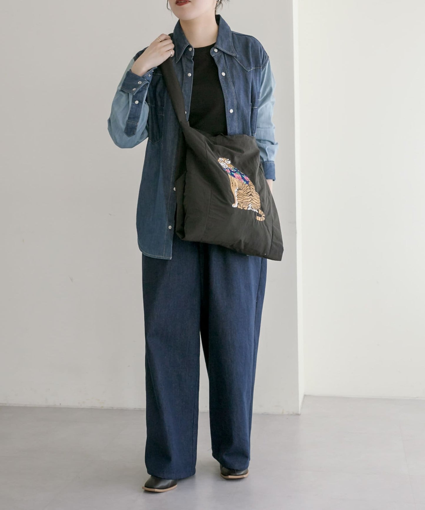 《!》動物刺繡手提包