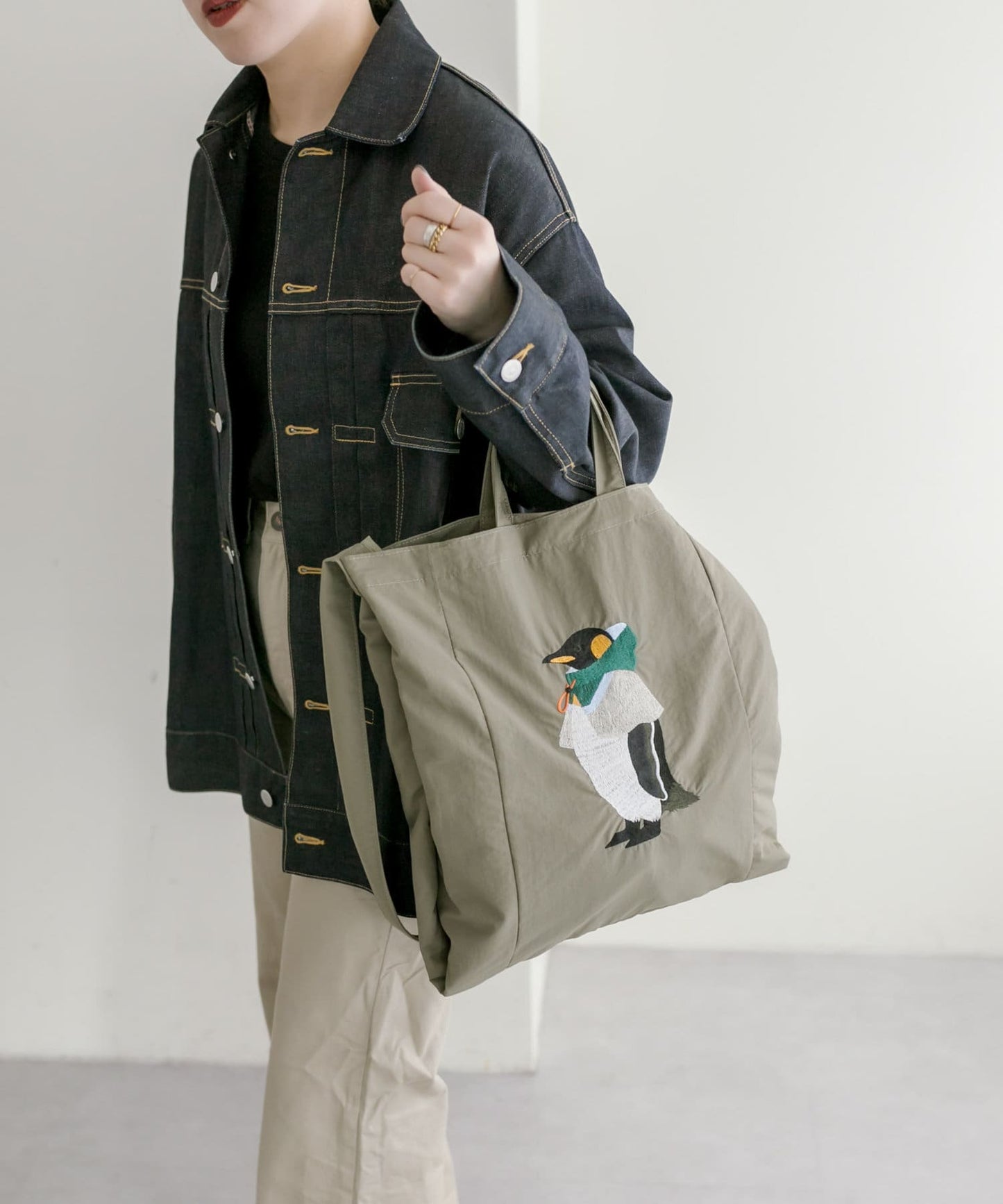 《!》動物刺繡手提包