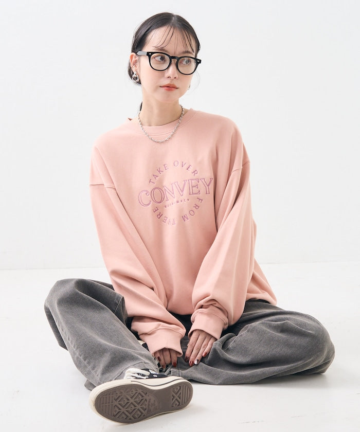 圓圈 Logo 刺繡 套頭衫