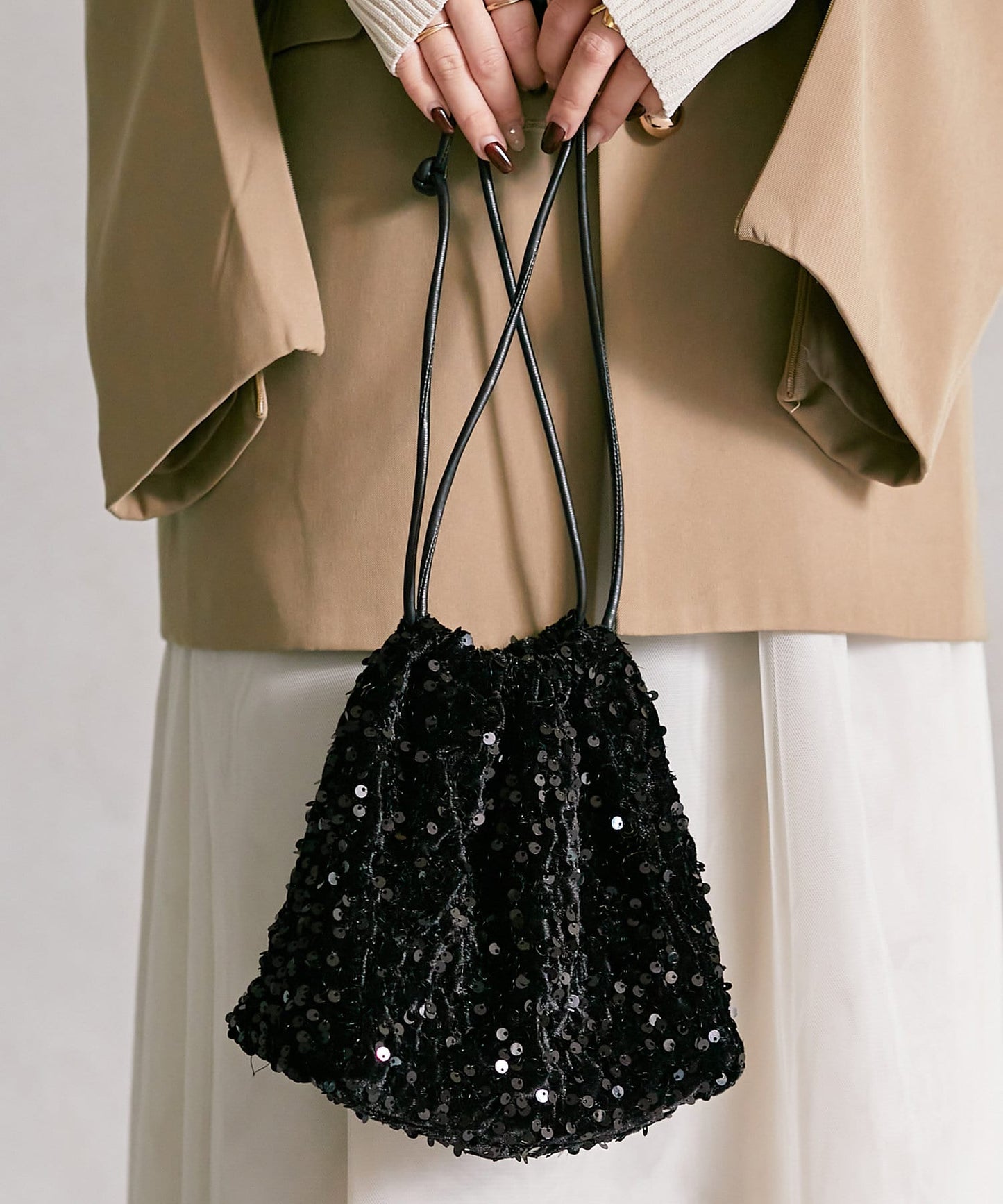 亮片提包