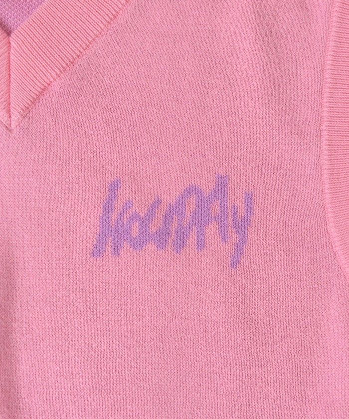 JACQUARD KNIT VESTHOLIDAY