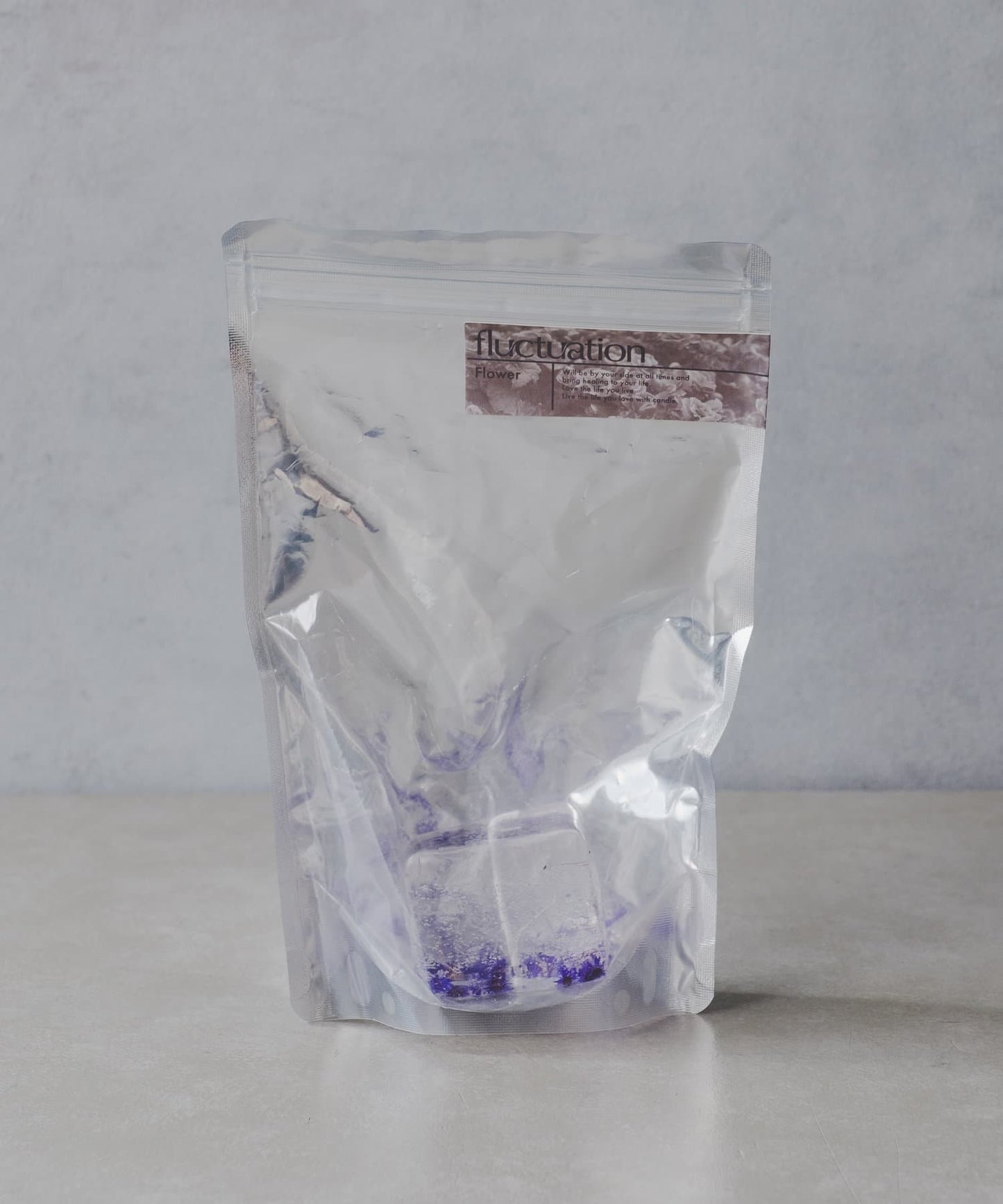 透明花蠟燭
