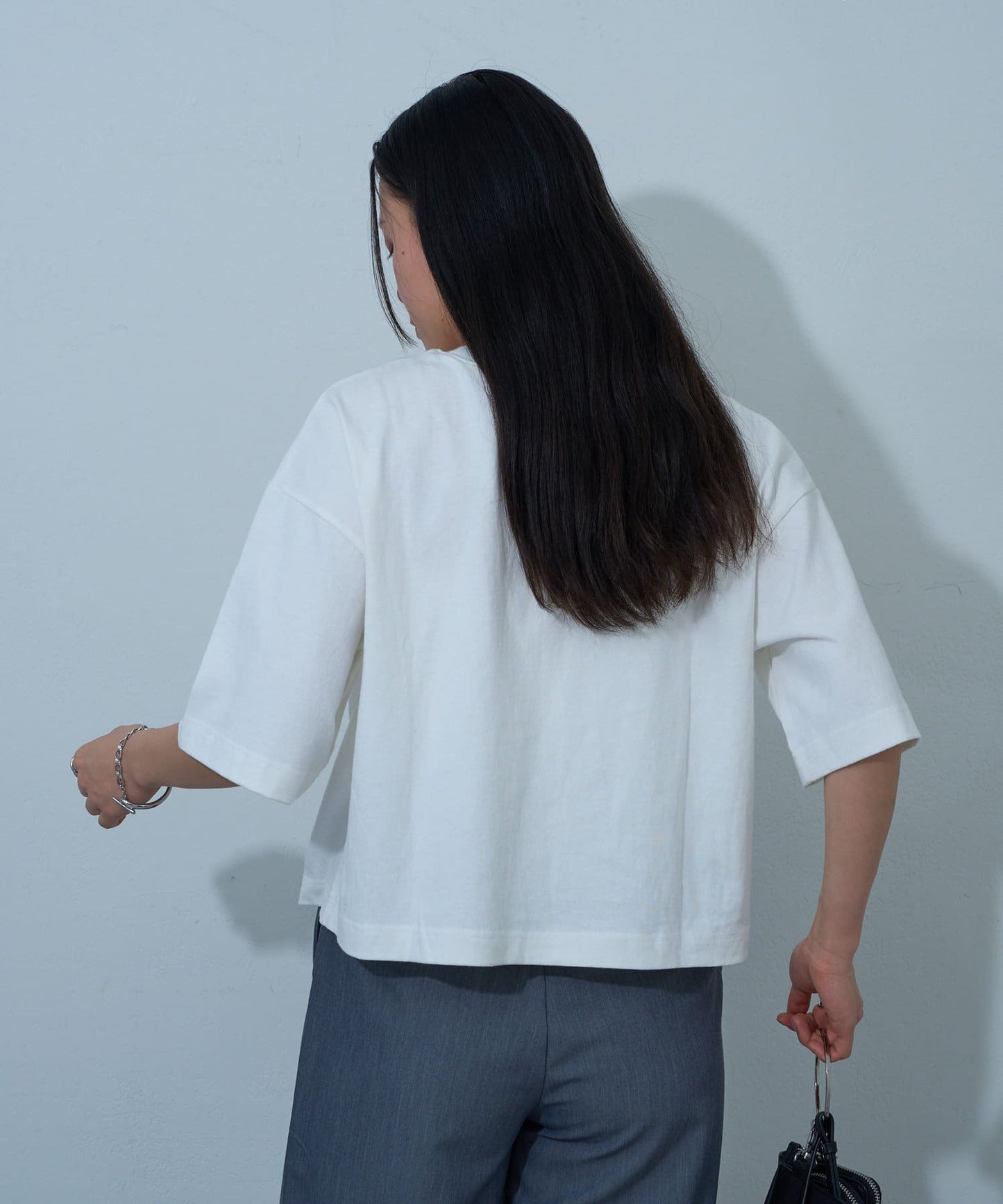 12/天竺箔印花T恤