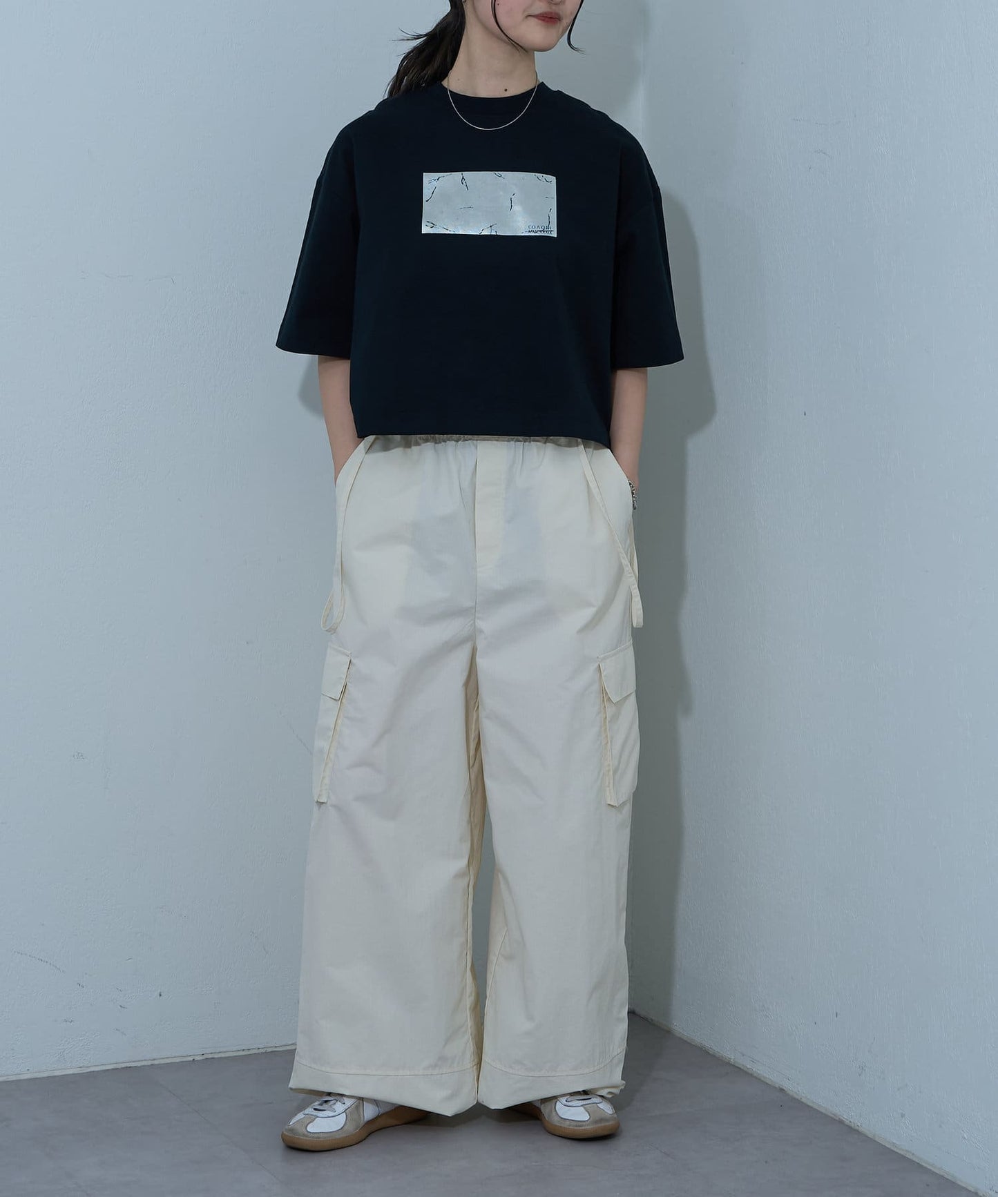 12/天竺箔印花T恤