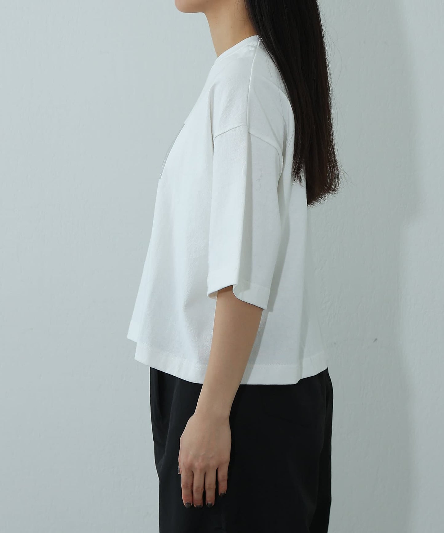 12/天竺箔印花T恤