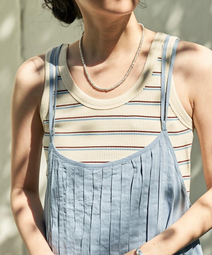 華夫格紋雙面穿背心