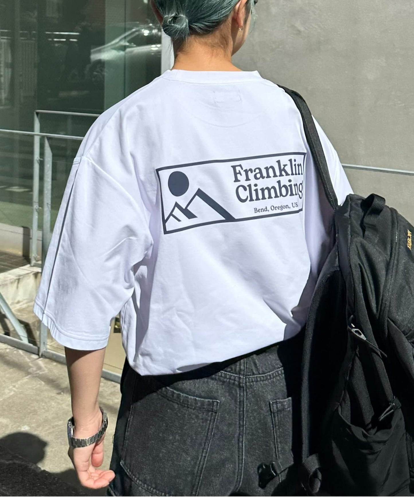 【Franklin Climbing】圖形背部Logo短袖T恤