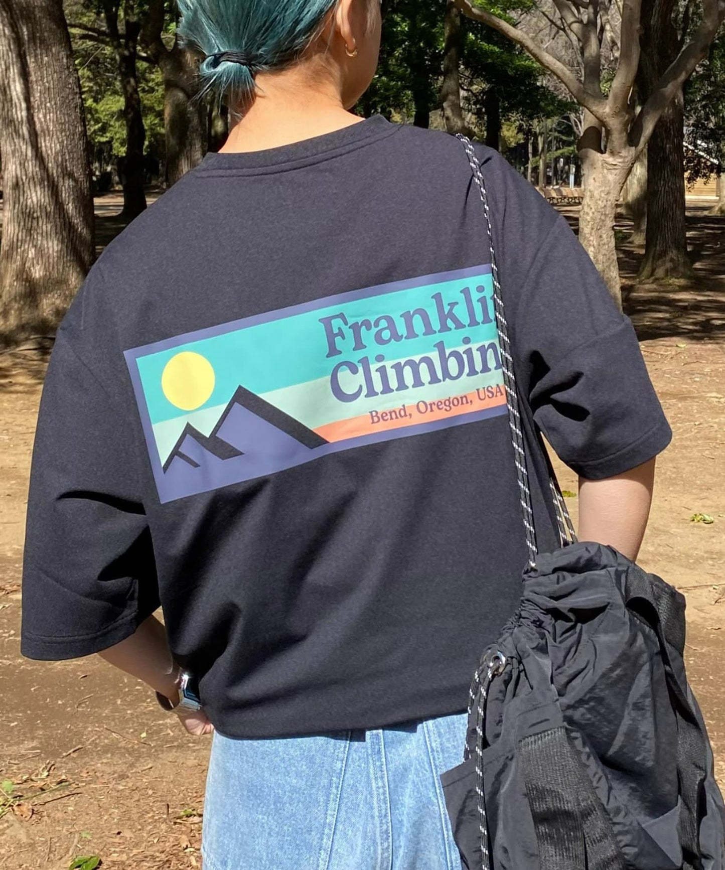 【Franklin Climbing】後背LOGO短袖T恤