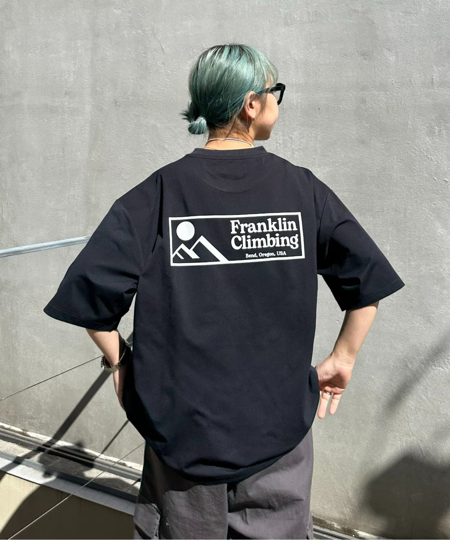 【Franklin Climbing】圖形背部Logo短袖T恤