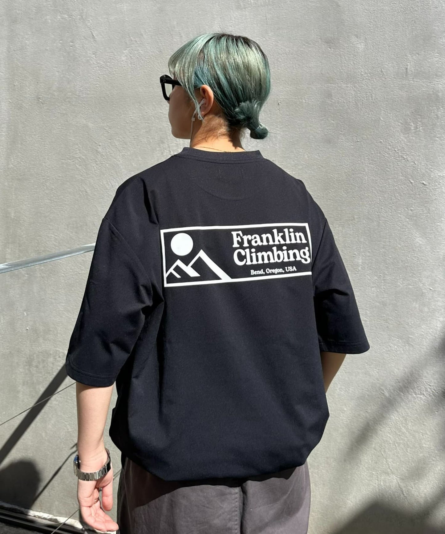 【Franklin Climbing】圖形背部Logo短袖T恤