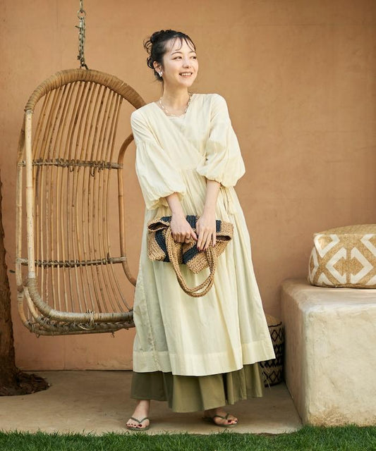 印度風格 長袖連衣裙