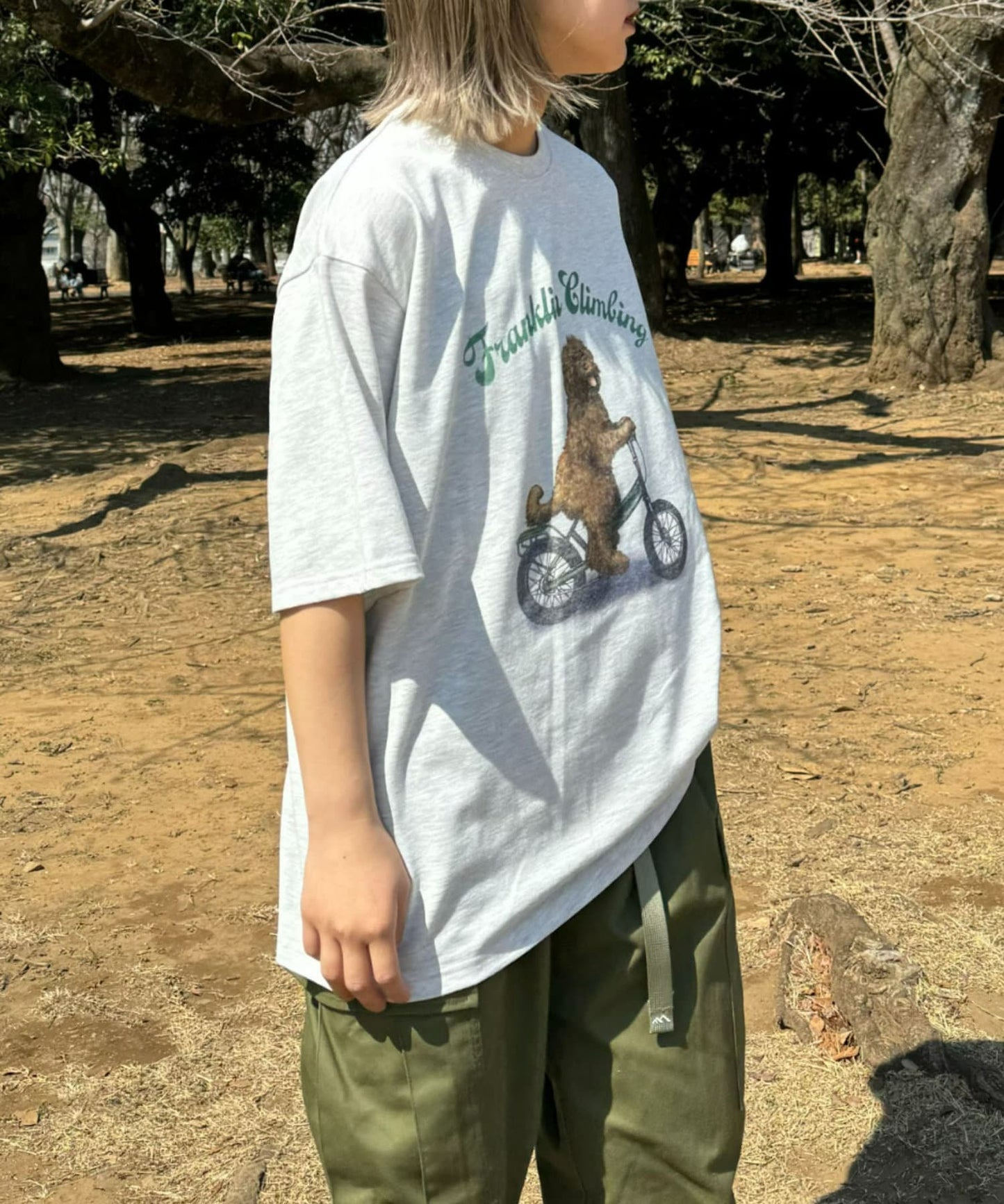 【Franklin Climbing】拉布拉多犬&電動自行車短袖T恤