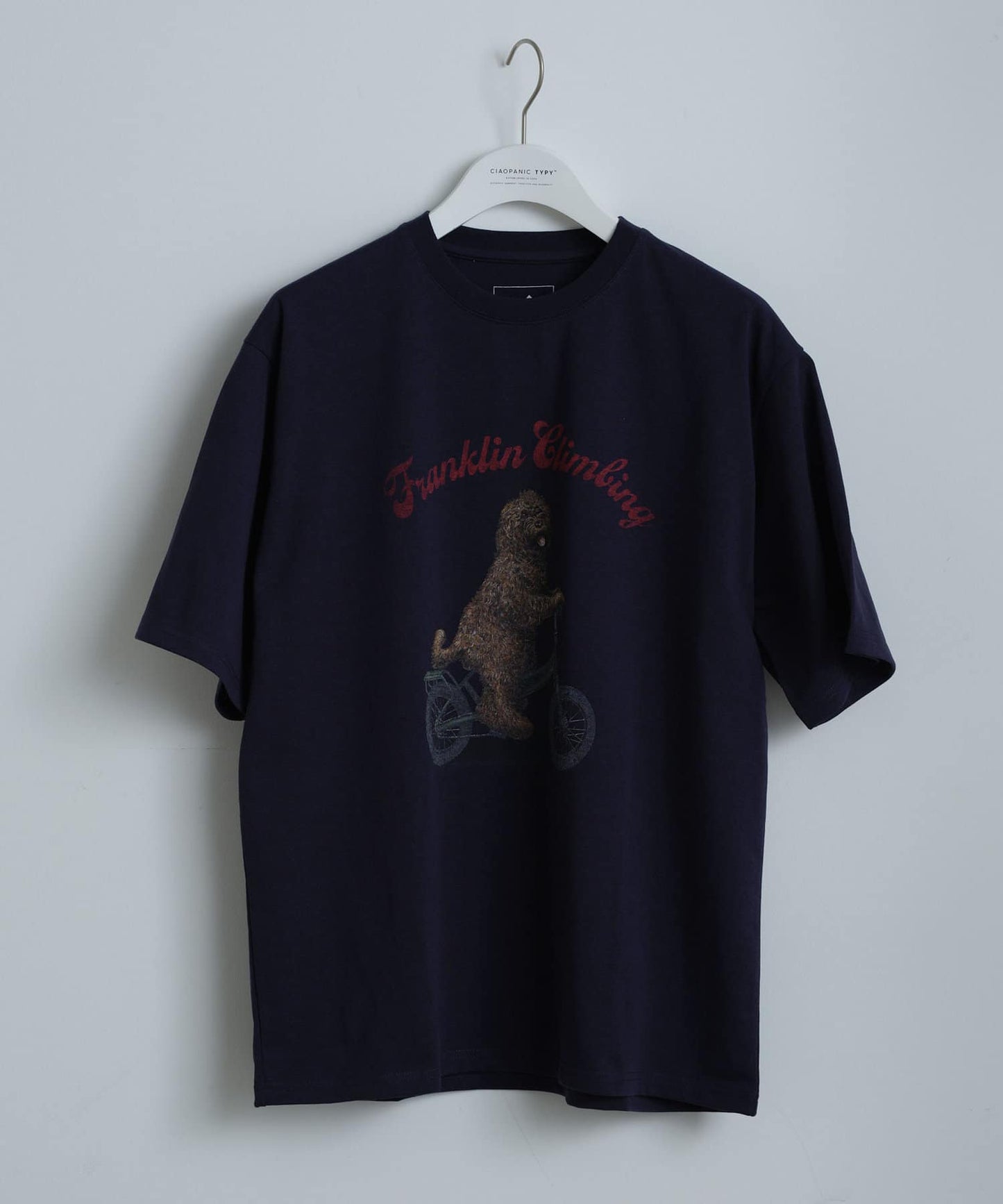 【Franklin Climbing】拉布拉多犬&電動自行車短袖T恤