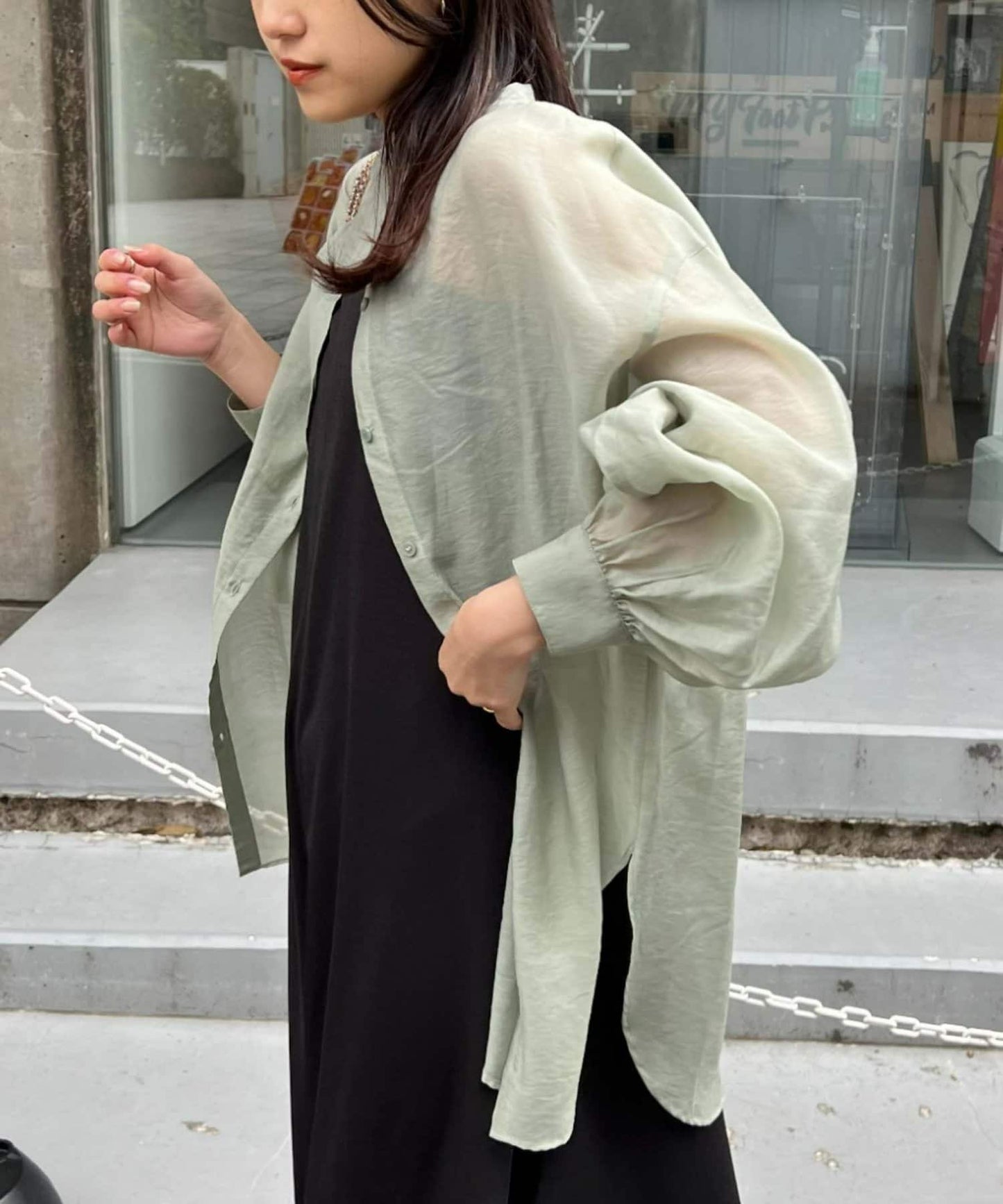 透明領帶襯衫