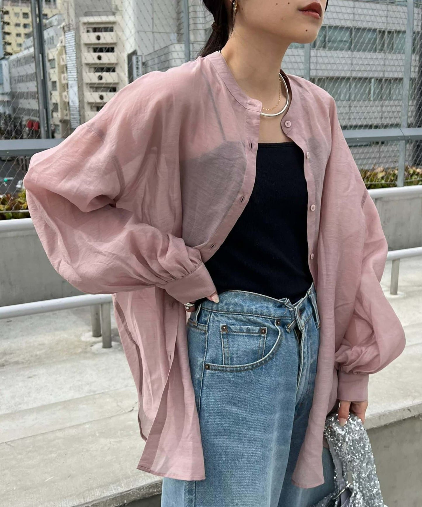 透明領帶襯衫