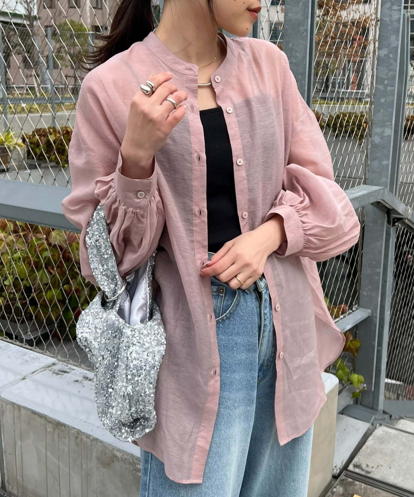 透明領帶襯衫