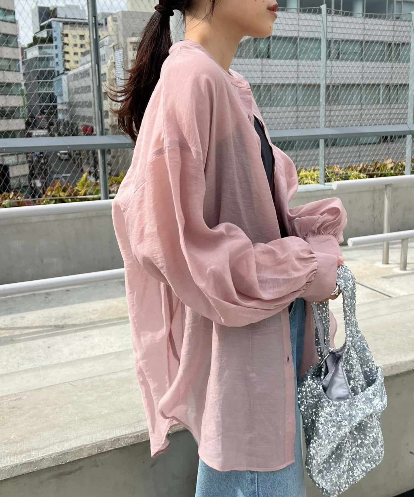 透明領帶襯衫