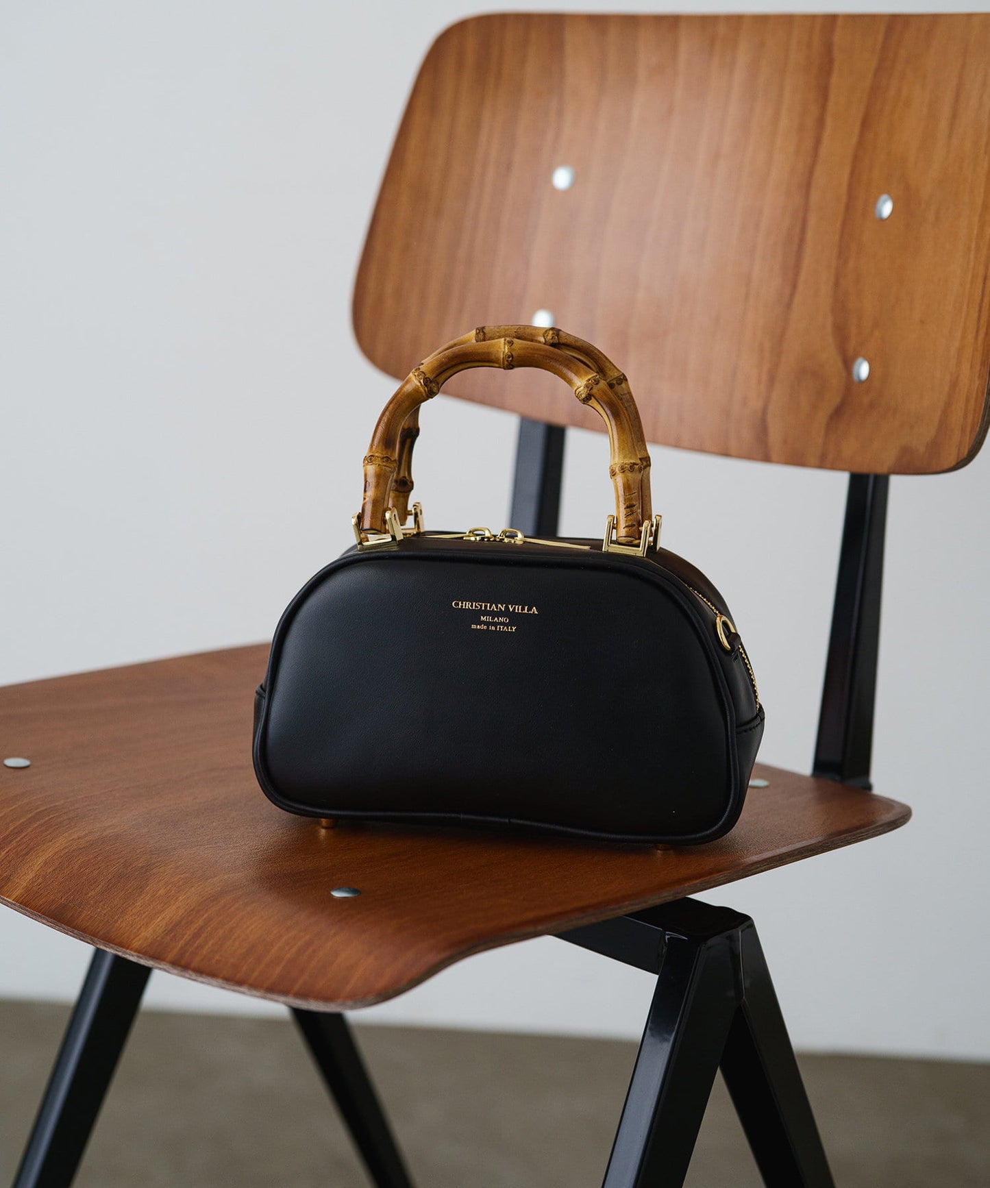 【CHRISTIAN VILLA/克里斯汀 維拉】迷你竹編包