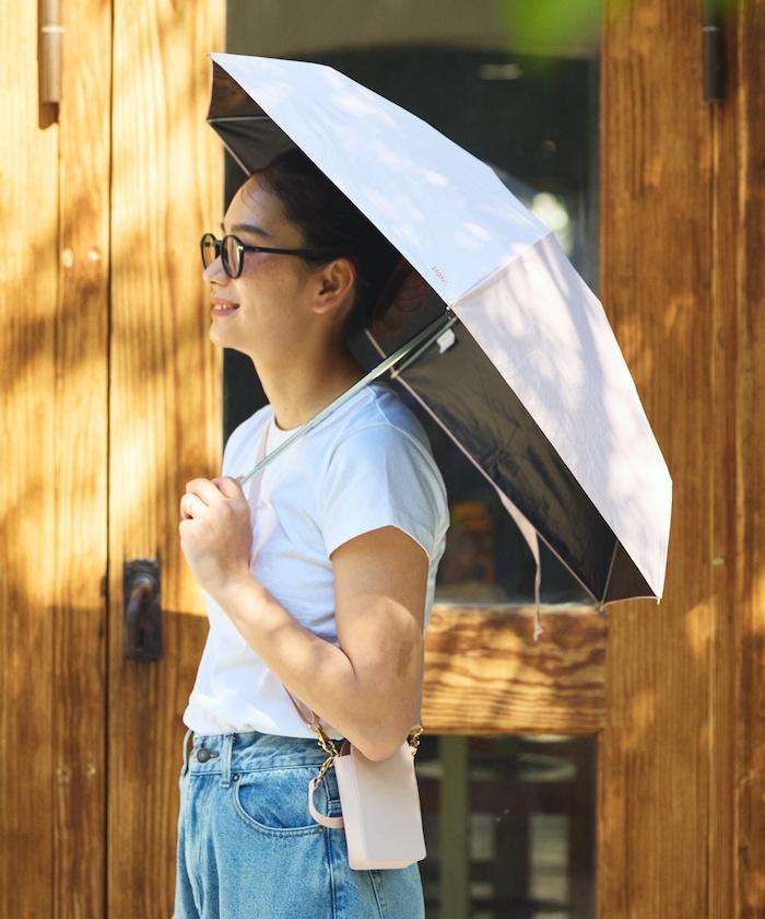 遮光小挎包雨傘 晴雨兼用 摺疊款