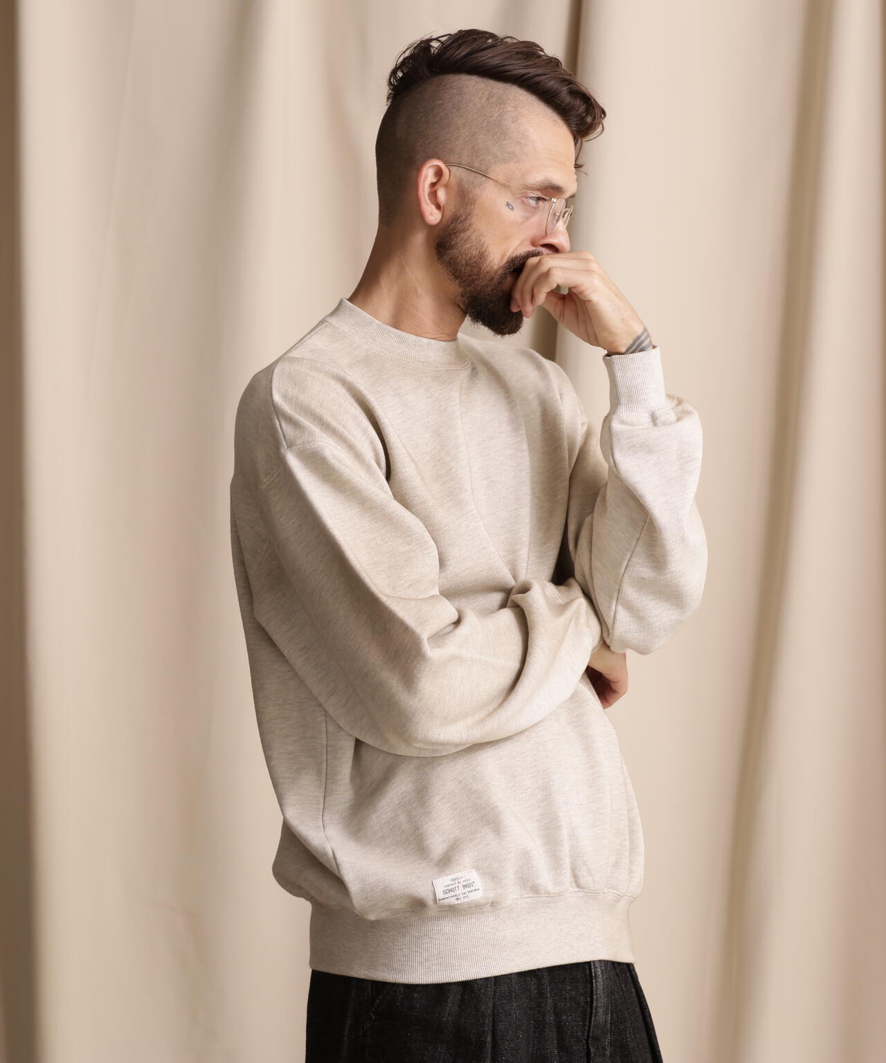 LIMITED/BLANK FADE SWEAT/空白漸變衛衣