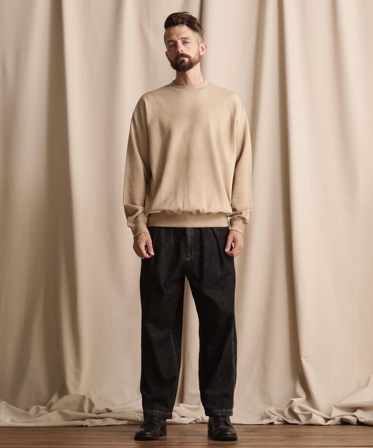 LIMITED/BLANK FADE SWEAT/空白漸變衛衣