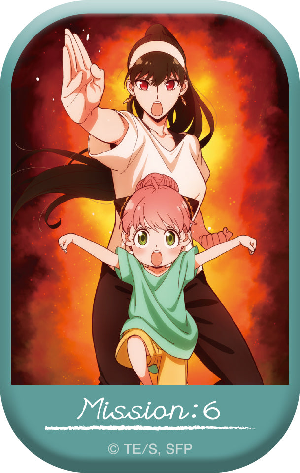 《間諜過家家》_方形罐徽章/任務:6「友好作戰」