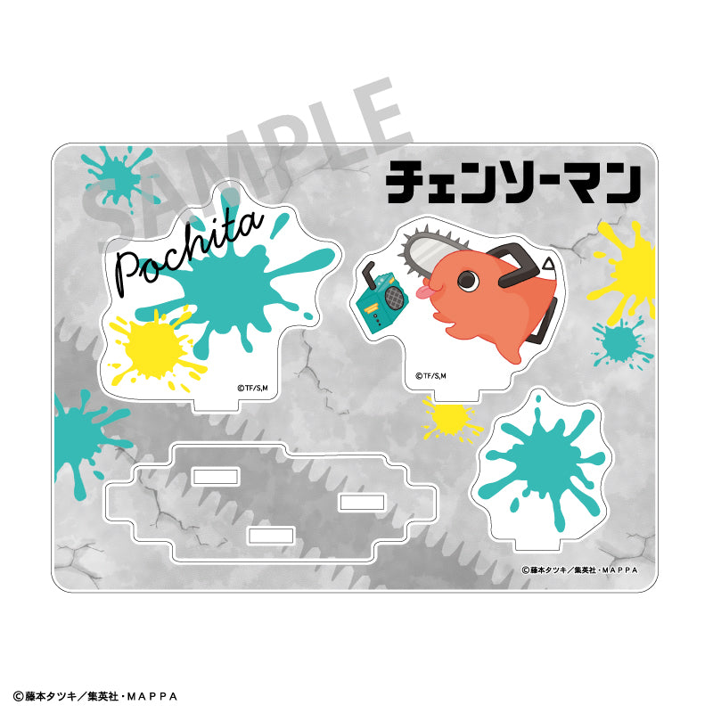 《電鋸人》亞克力立牌_Pochita/享受音樂