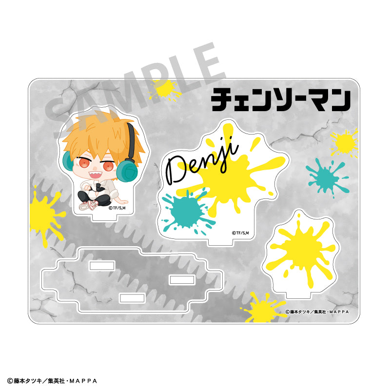 《電鋸人》亞克力立牌 丹治/享受音樂