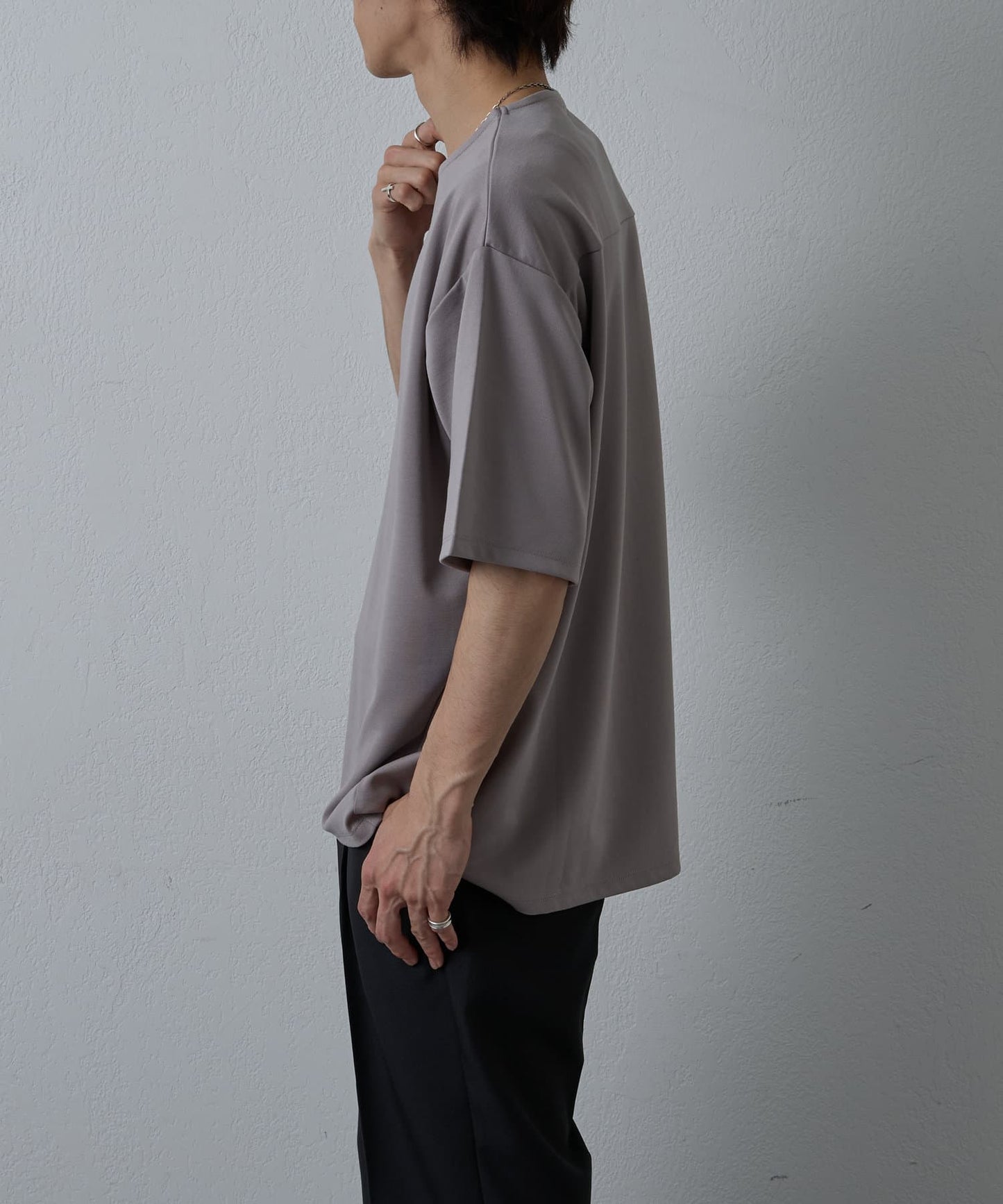回收圓角半袖T-shirt