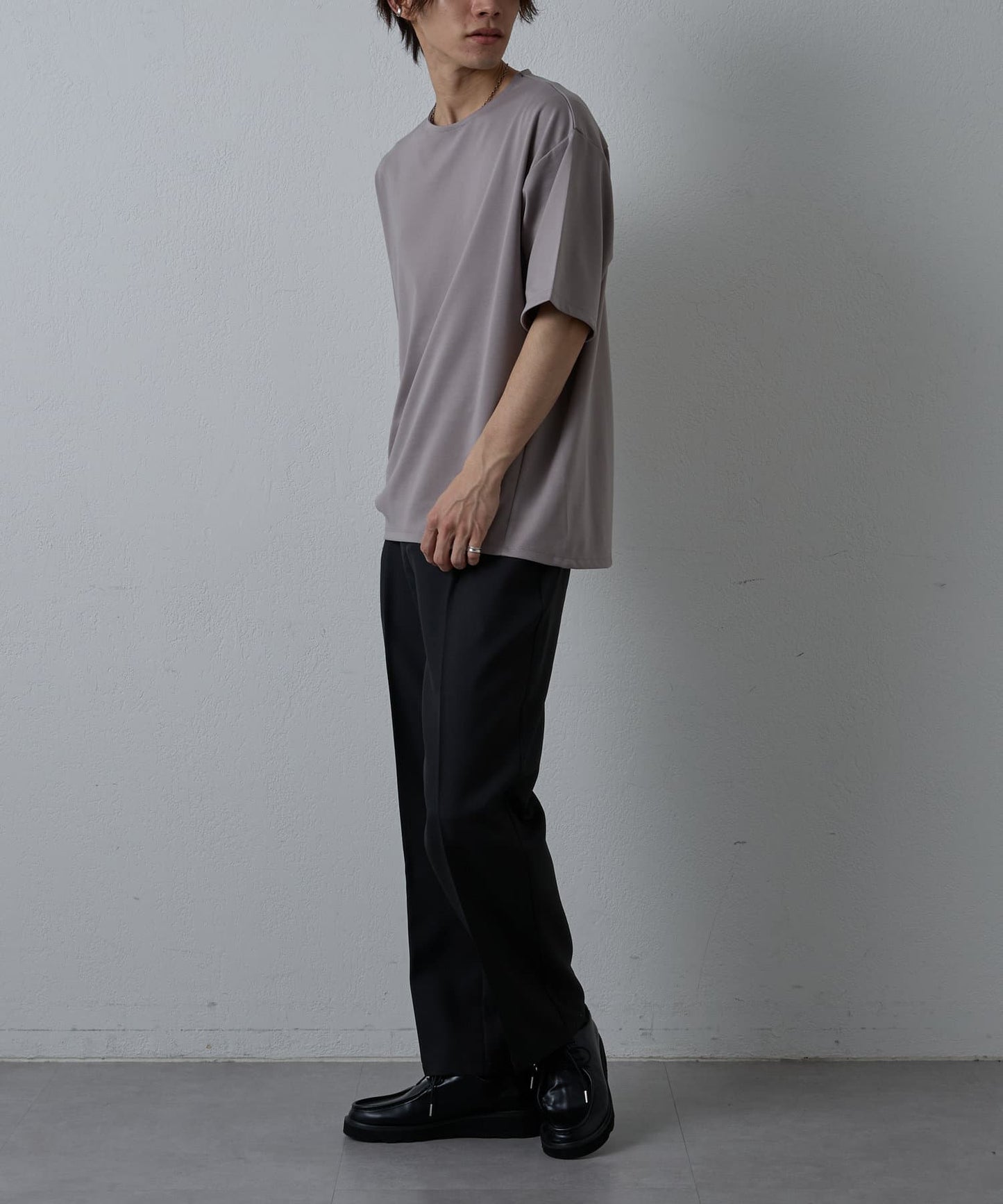 回收圓角半袖T-shirt