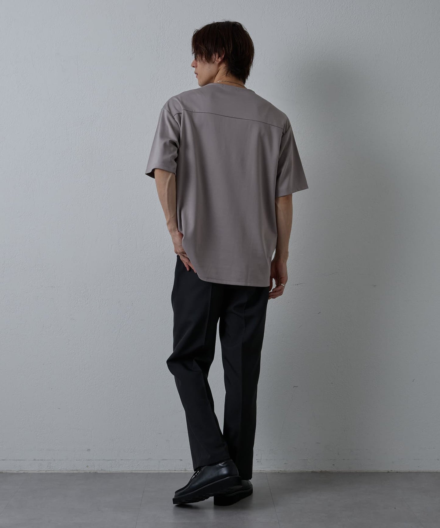 回收圓角半袖T-shirt