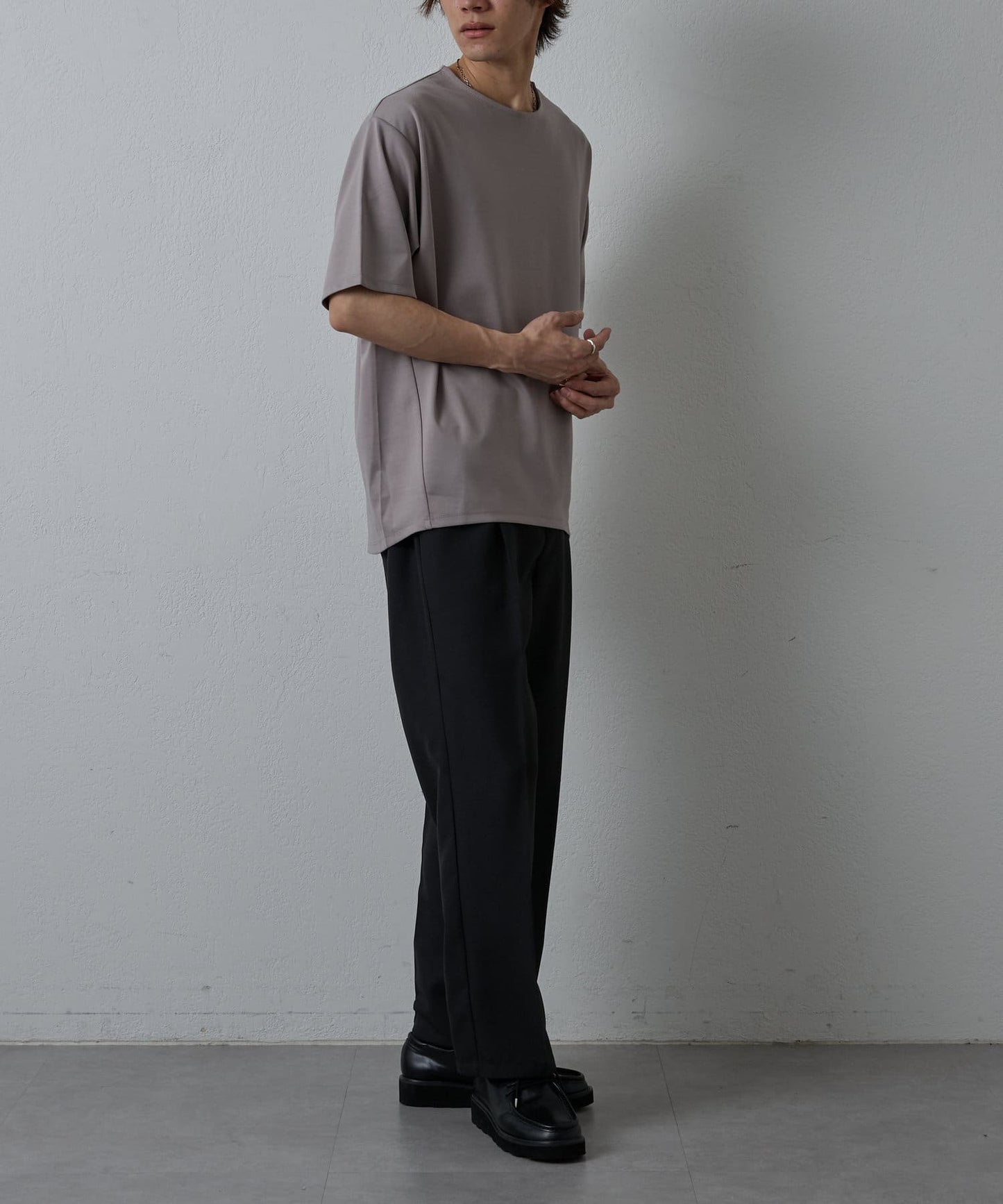回收圓角半袖T-shirt