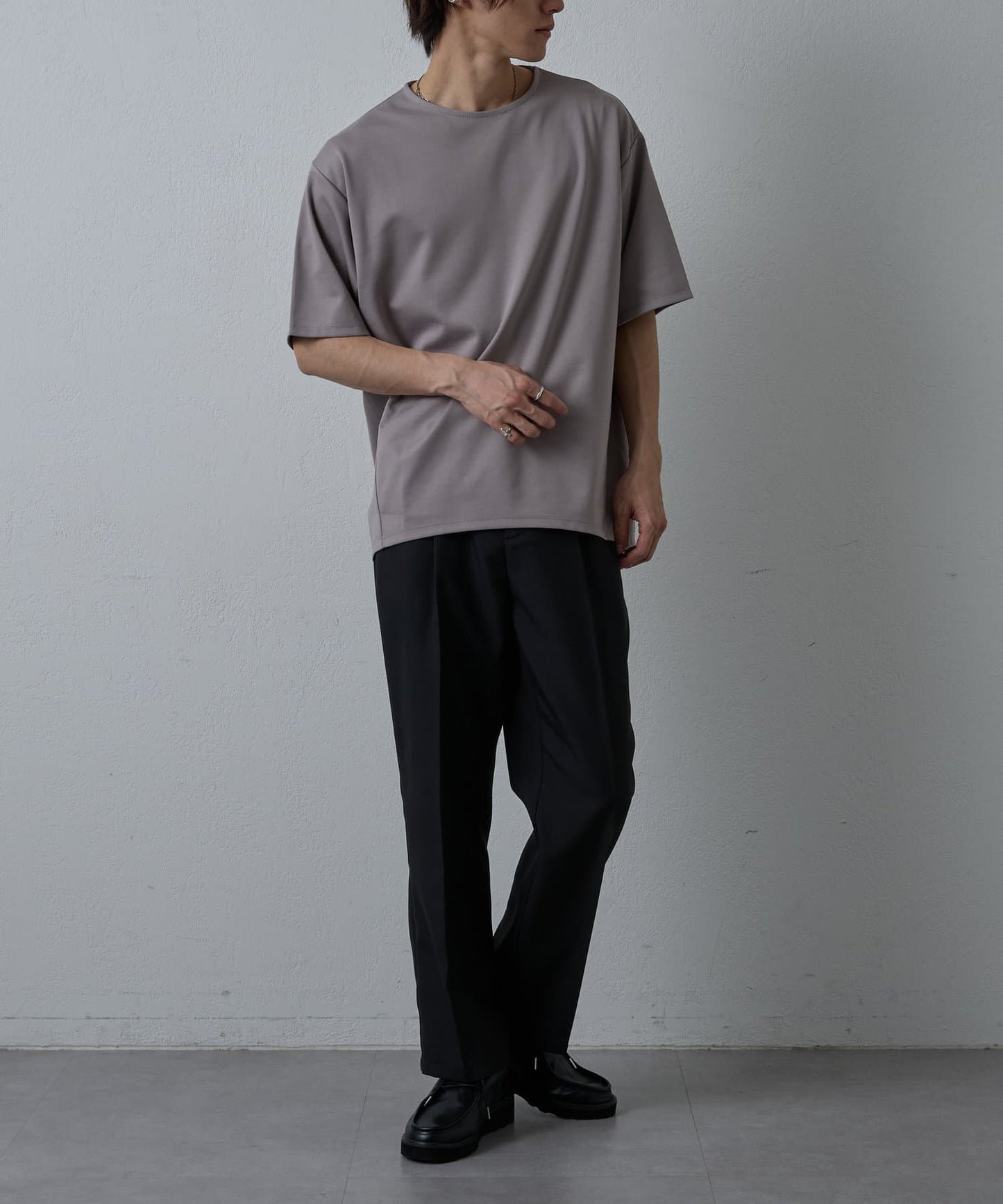 回收圓角半袖T-shirt