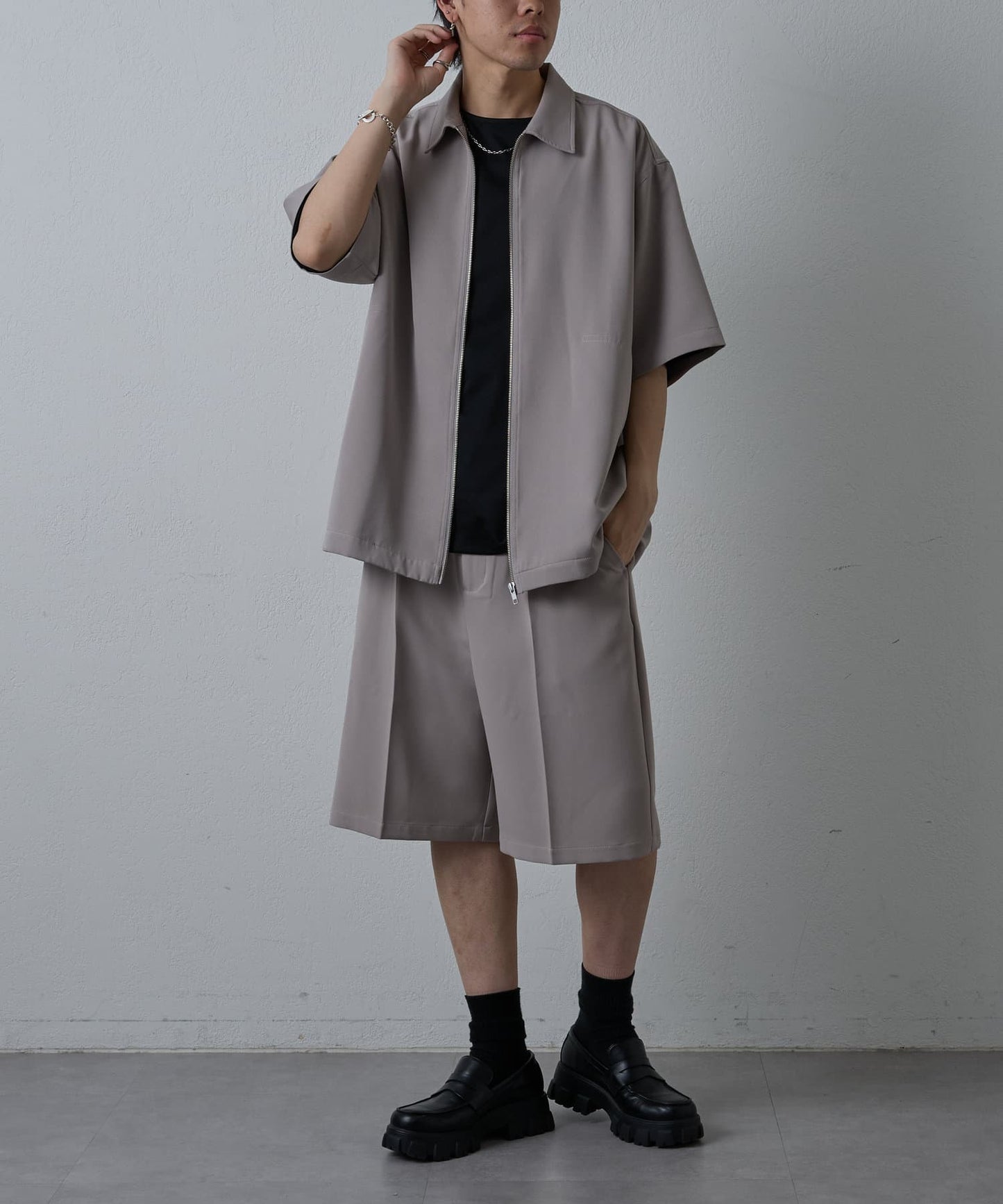 回收圓角半袖T-shirt