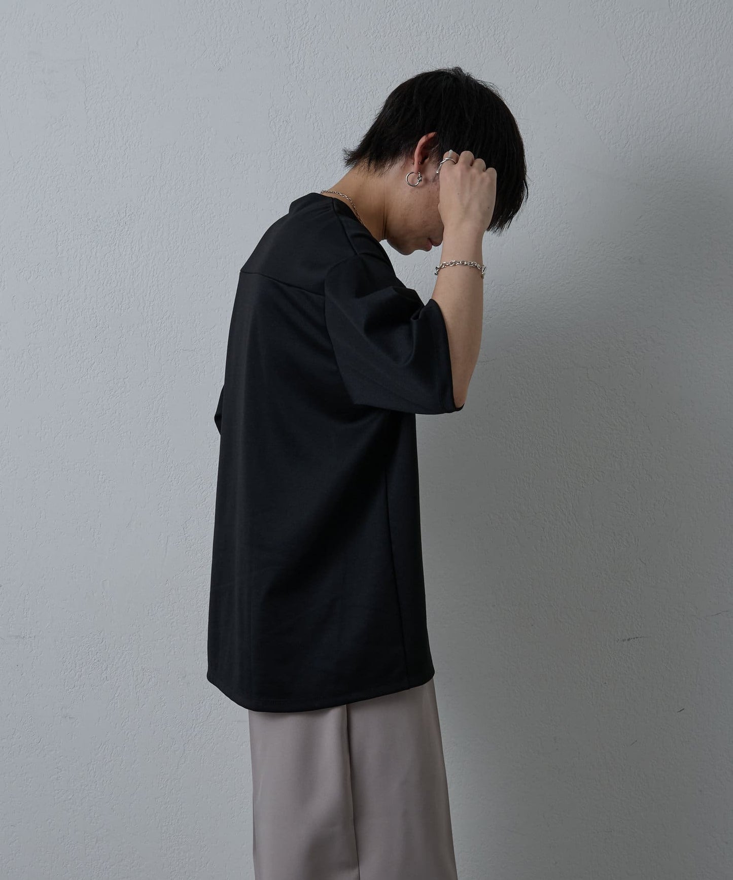 回收圓角半袖T-shirt