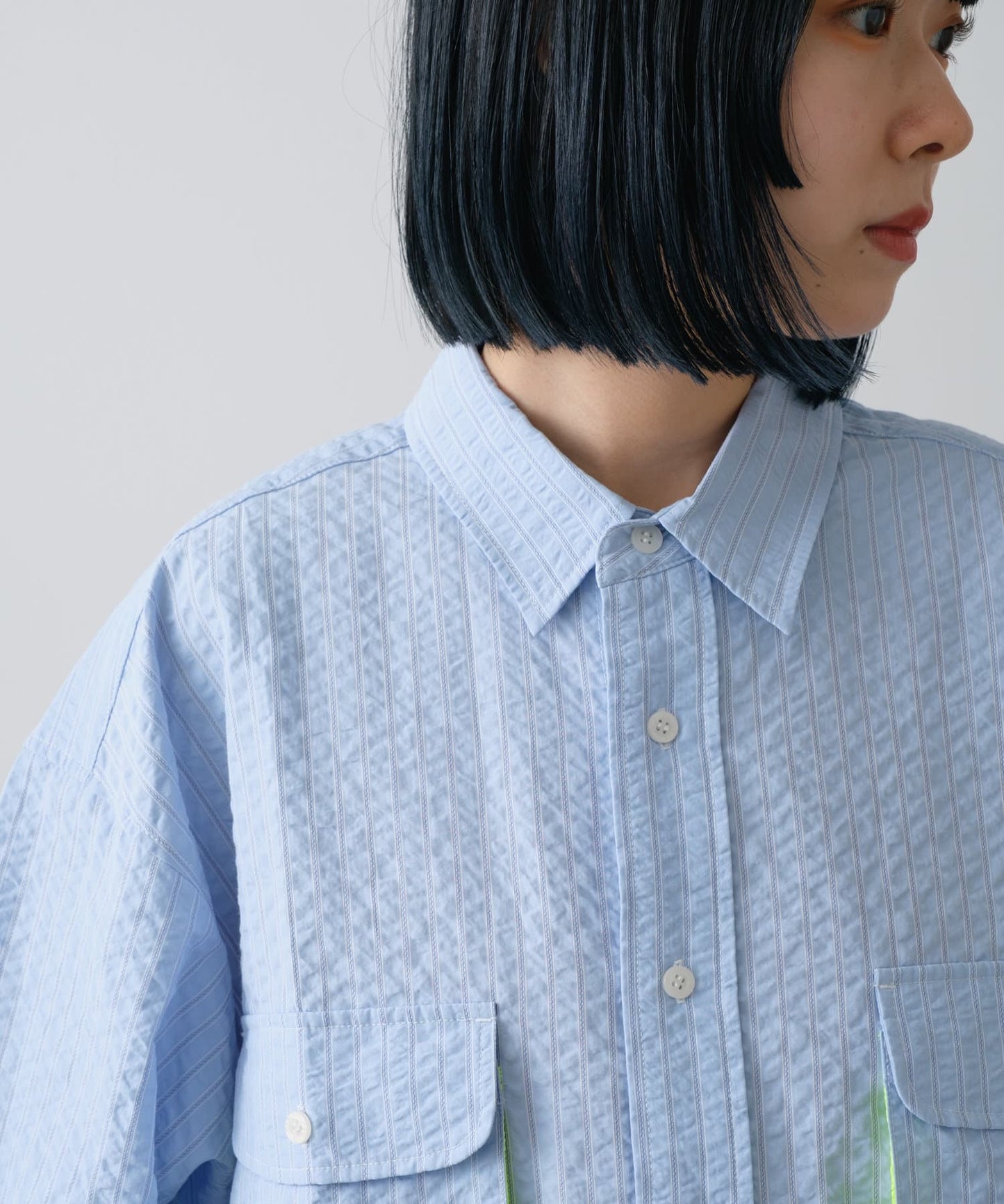 【WHIMSIC】短袖釣魚襯衫