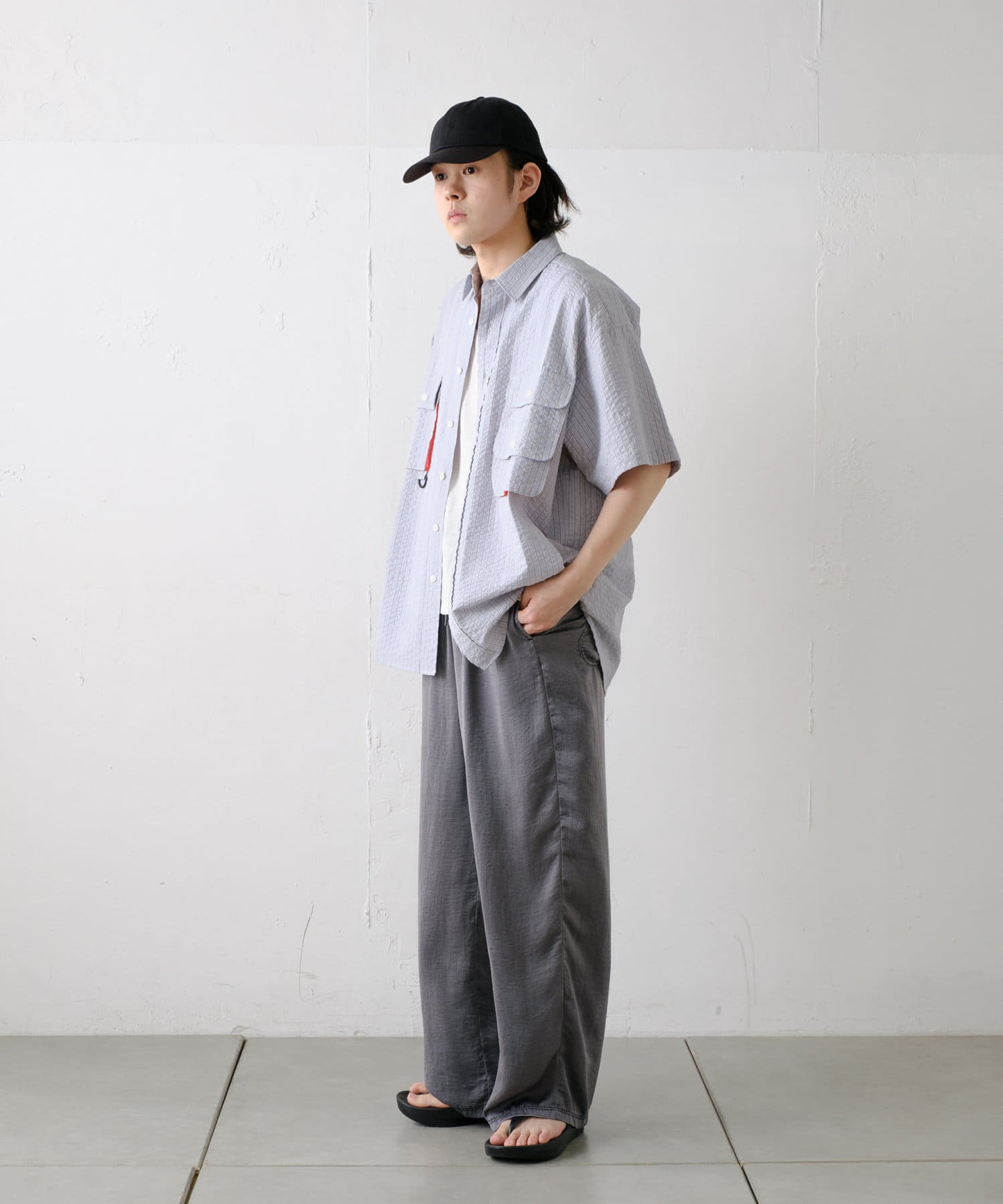 【WHIMSIC】短袖釣魚襯衫