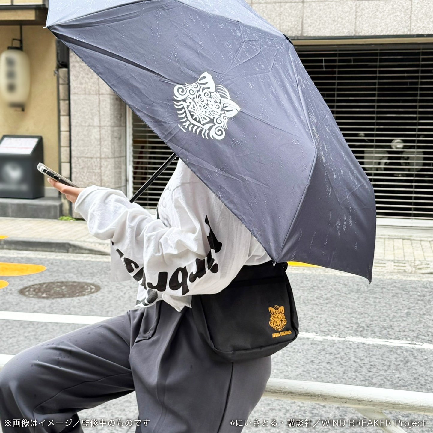 《防風少年》_摺疊傘_獅子頭連