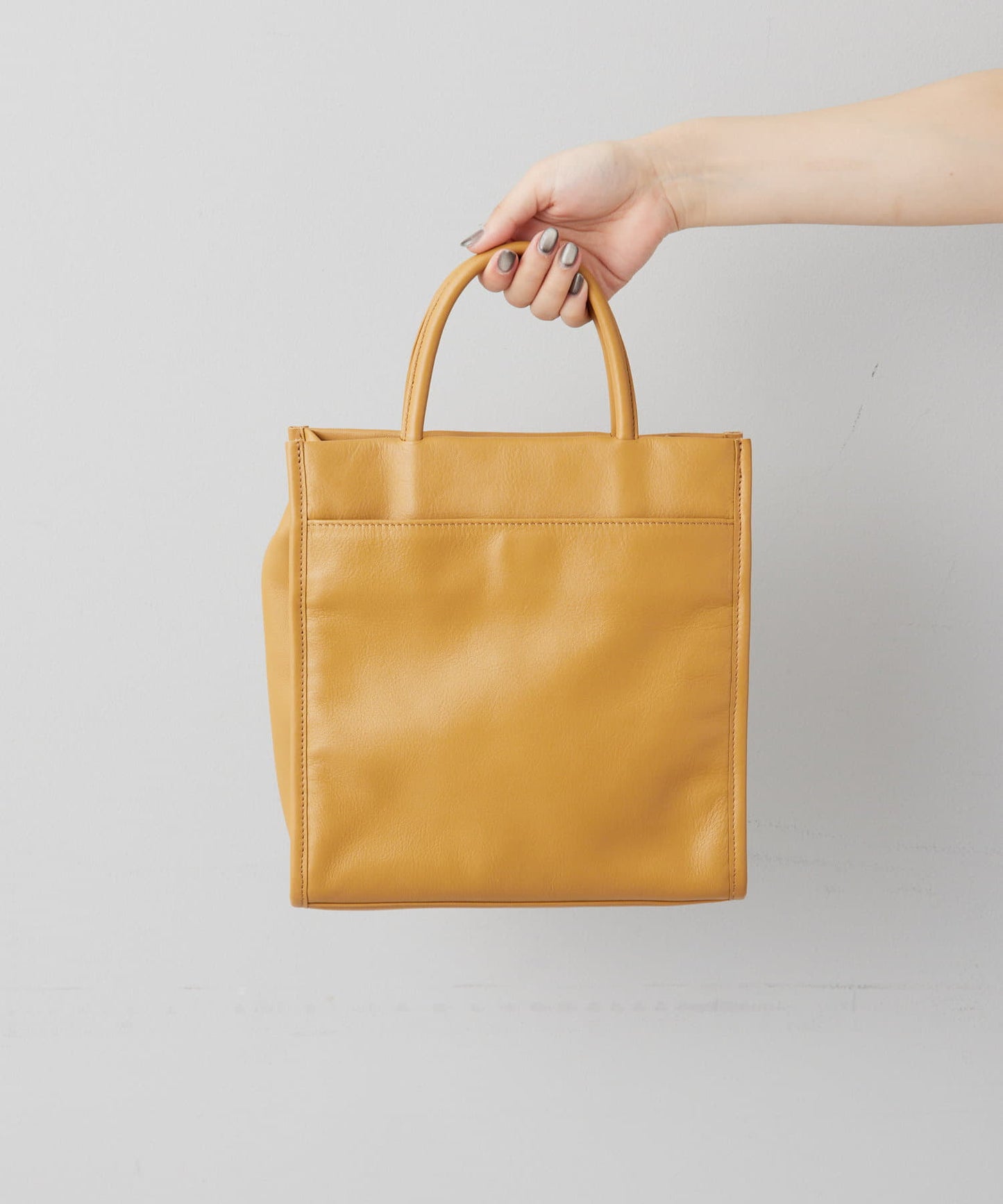 《人氣合作第二彈!/真皮》sampo×ear葉子圖案帶肩帶手提包