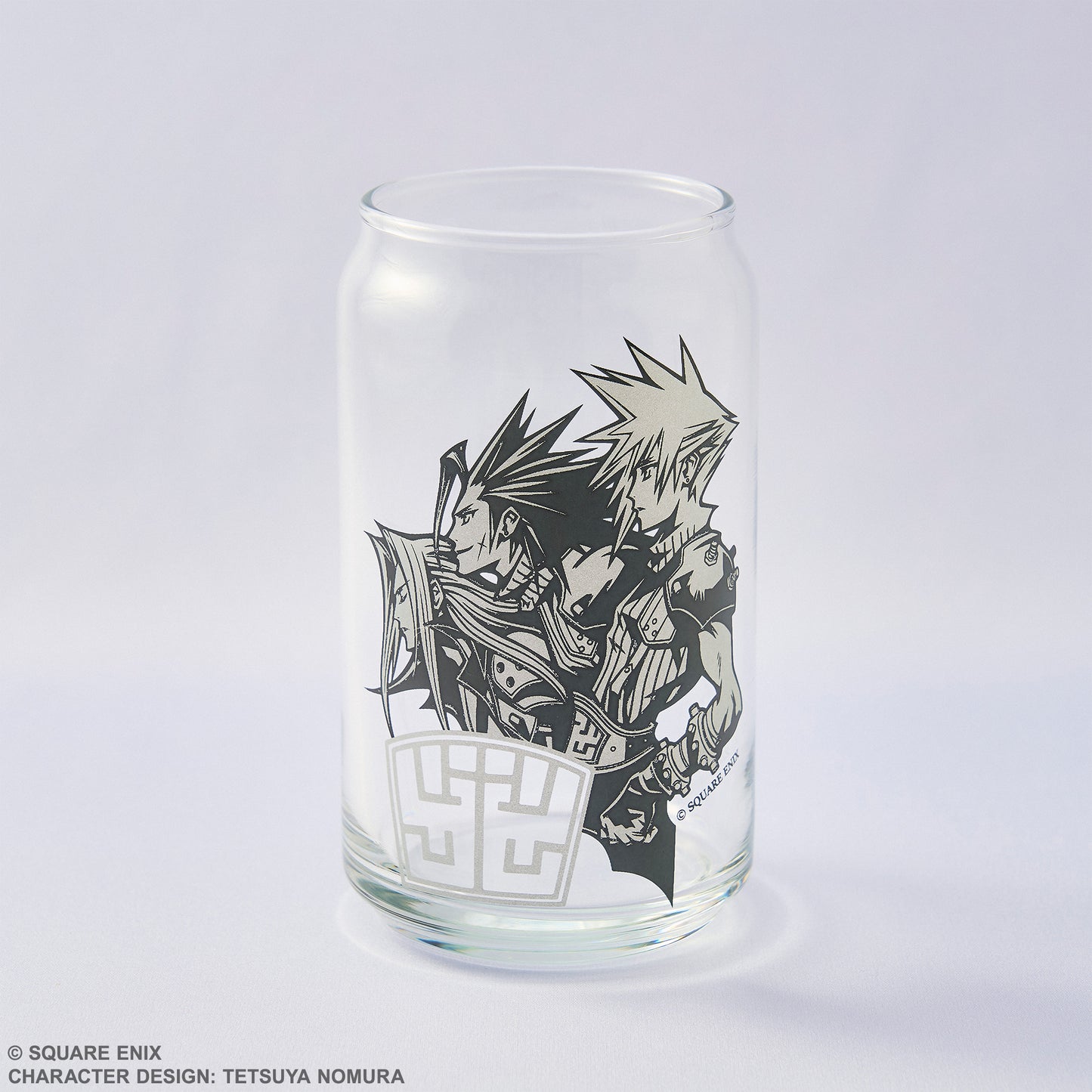 ```最終幻想VII_罐型玻璃杯 ILLUSTRATION```